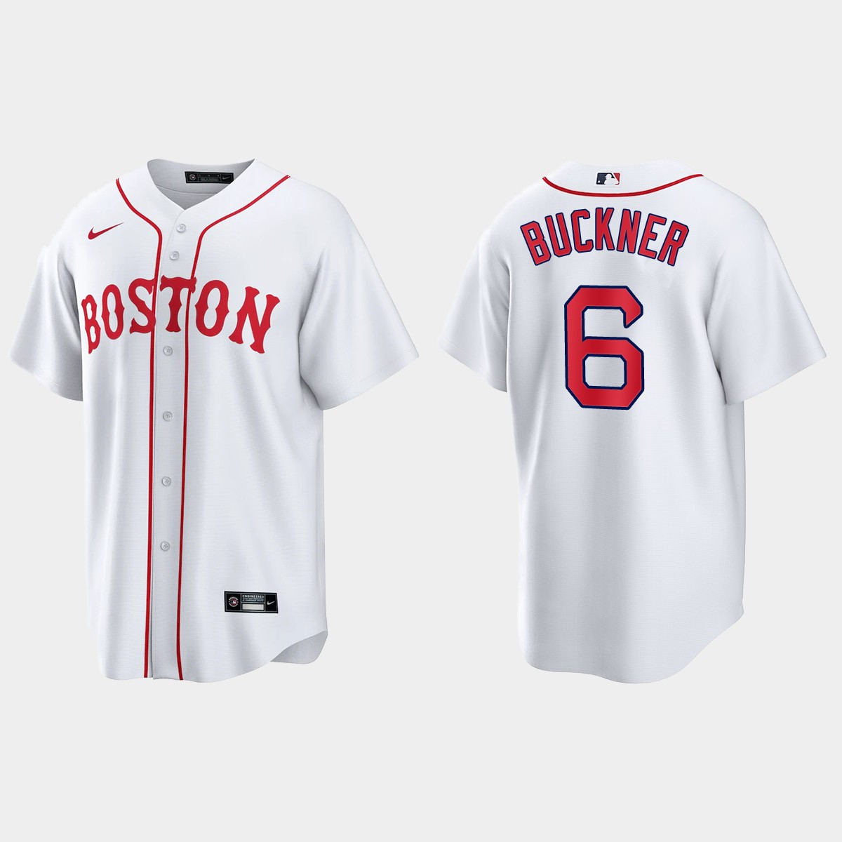 Boston Red Sox Bill Buckner 2021 Patriots' Day Jersey - White