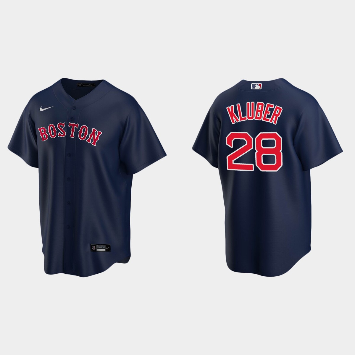 Boston Red Sox Corey Kluber Alternate Jersey - Navy