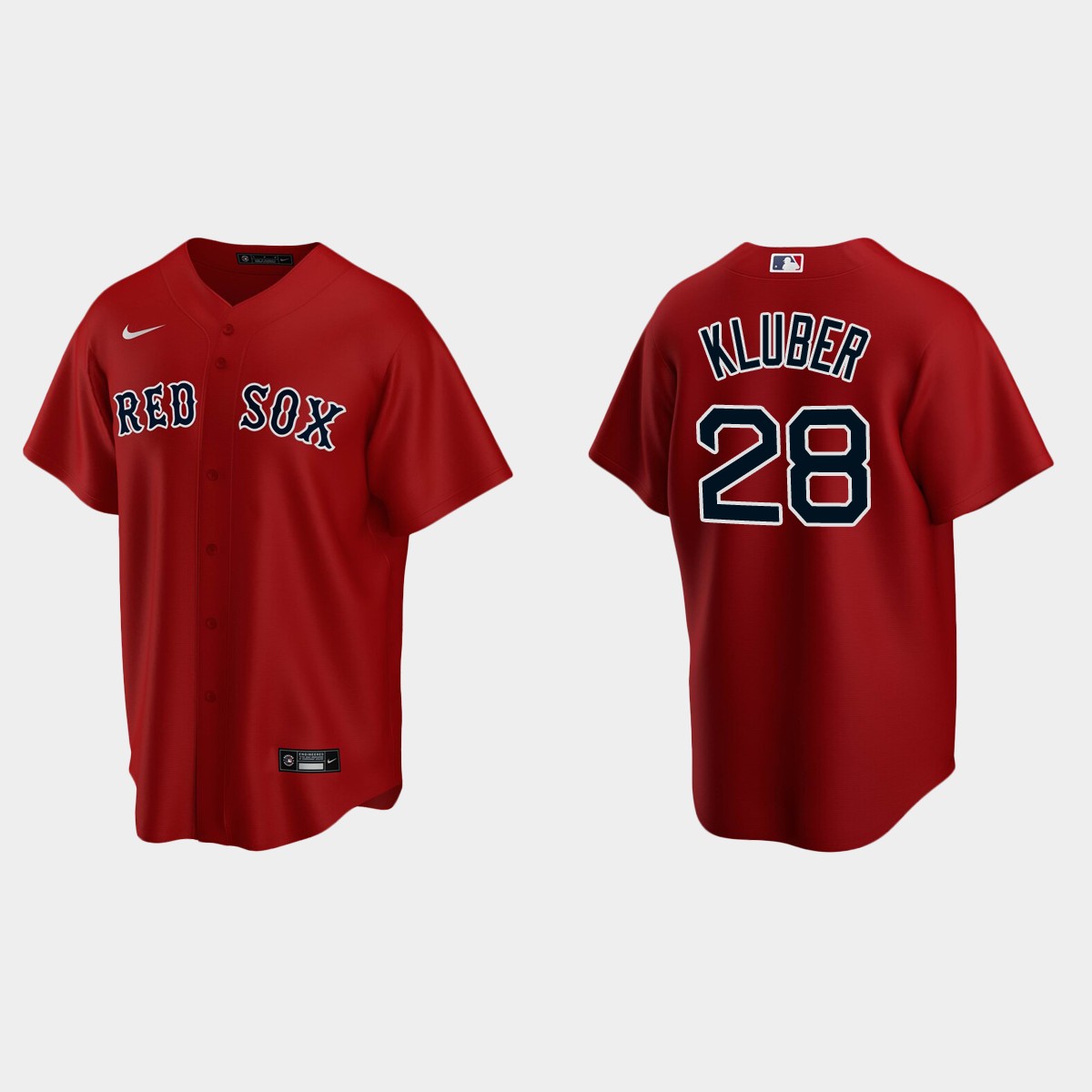 Boston Red Sox Corey Kluber Alternate Jersey - Red