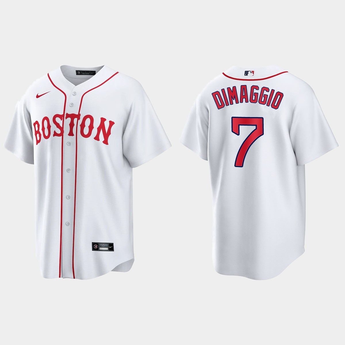 Boston Red Sox Dom DiMaggio 2021 Patriots' Day Jersey - White