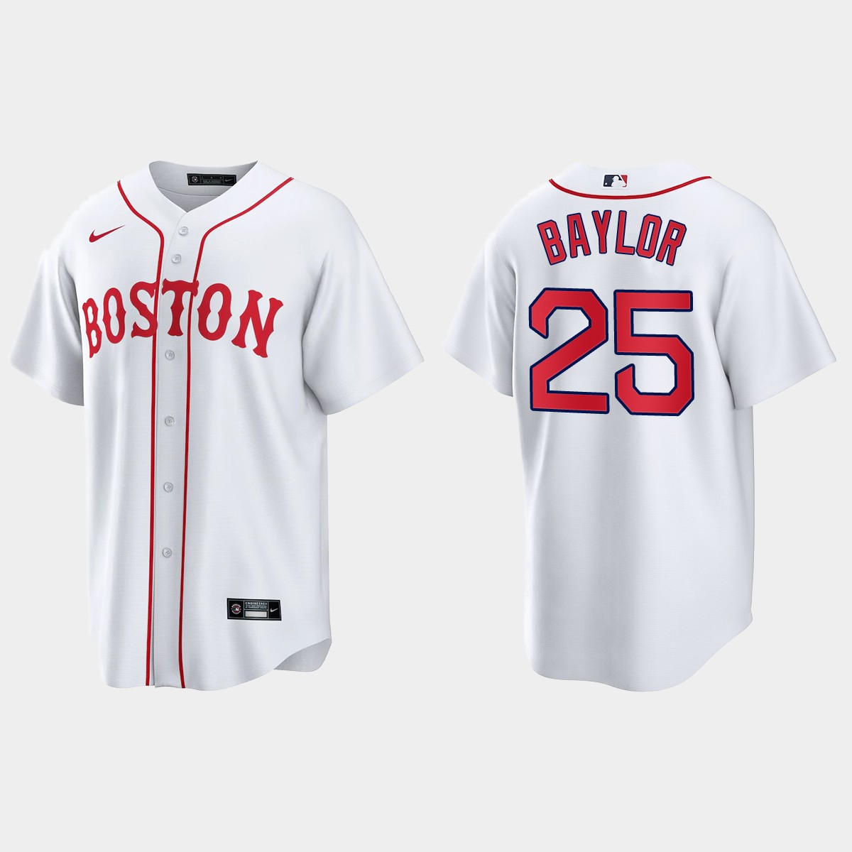 Boston Red Sox Don Baylor 2021 Patriots' Day Jersey - White