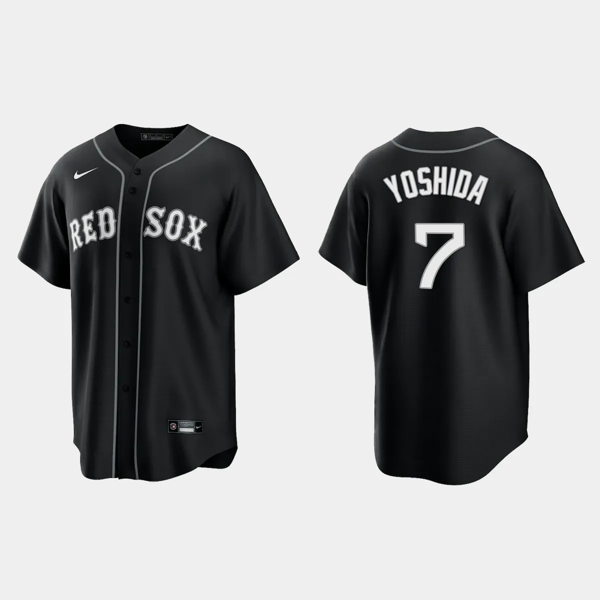 Boston Red Sox Masataka Yoshida Jersey - Black White