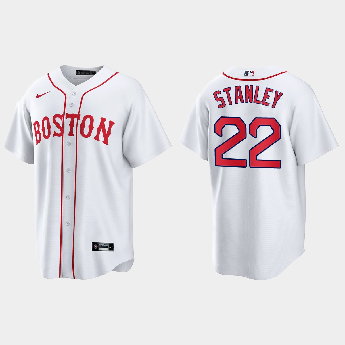 Boston Red Sox Mike Stanley 2021 Patriots' Day Jersey - White