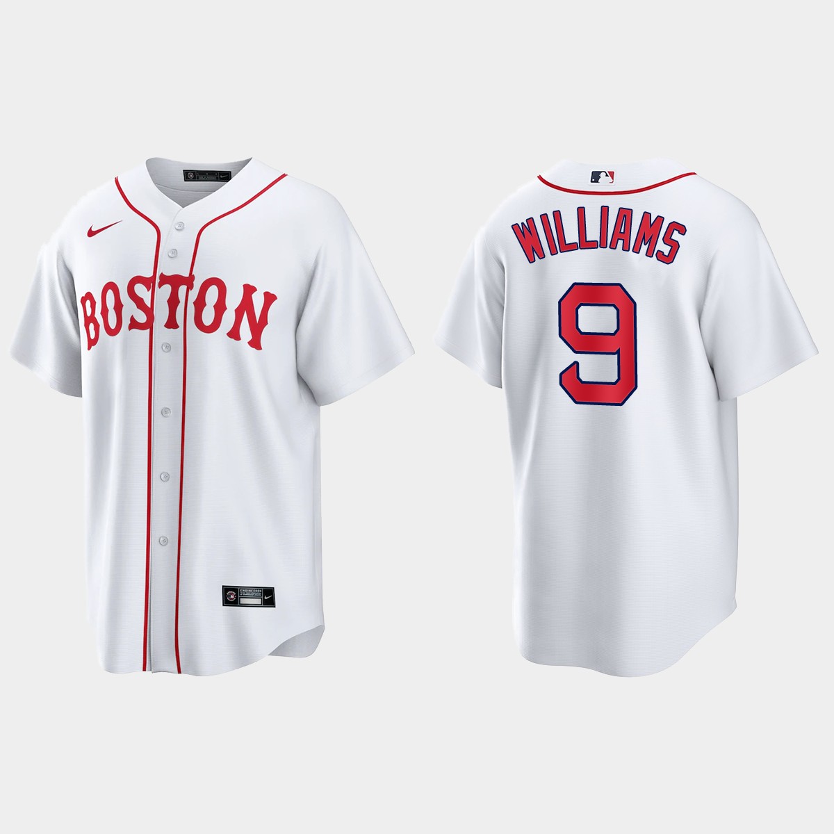 Boston Red Sox Ted Williams 2021 Patriots' Day Jersey - White