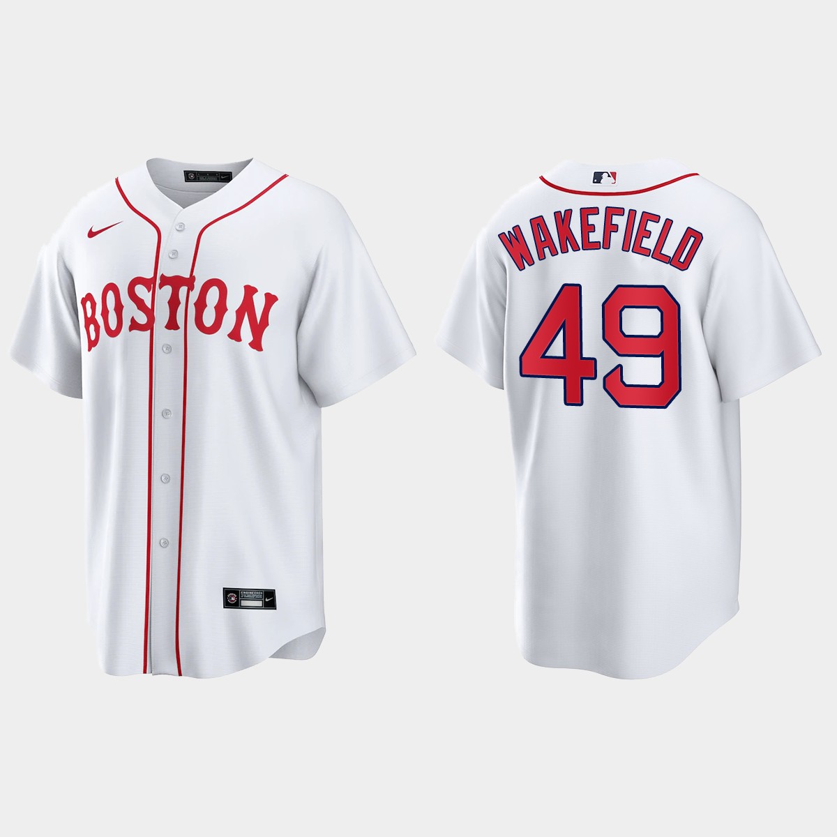 Boston Red Sox Tim Wakefield 2021 Patriots' Day Jersey - White