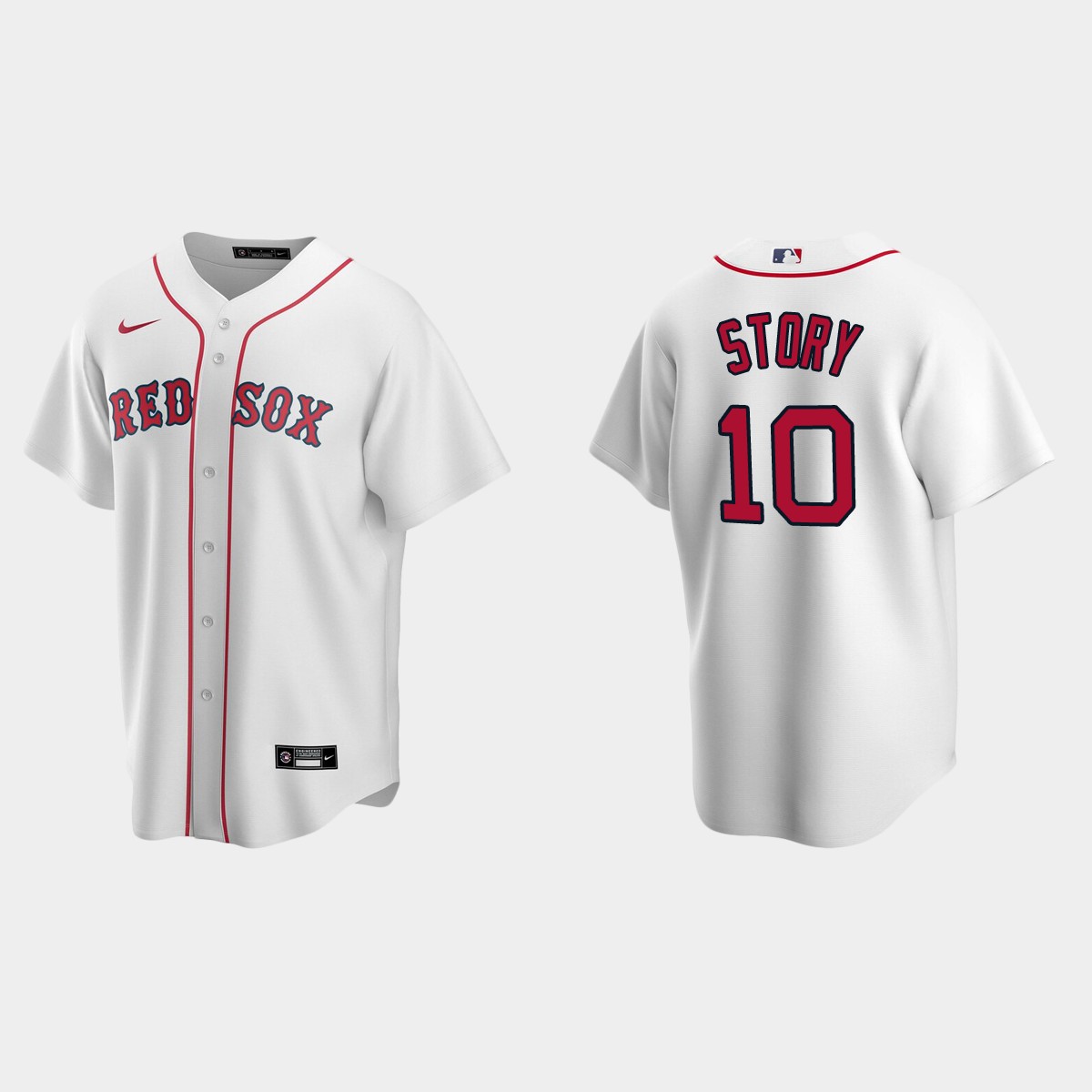 Boston Red Sox Trevor Story Home Jersey - White