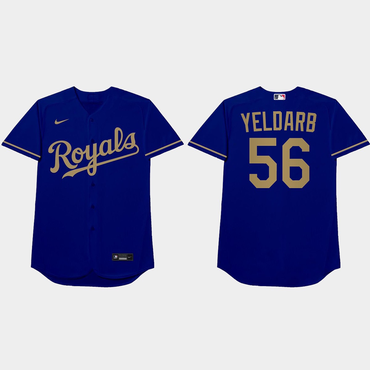 Brad Keller 2021 Players' Weekend Yeldarb Nickname Jersey - Blue