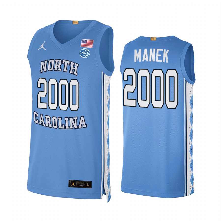 Brady Manek UNC Carolina  Blue Jersey 2000 Career Points Commemorative Edition