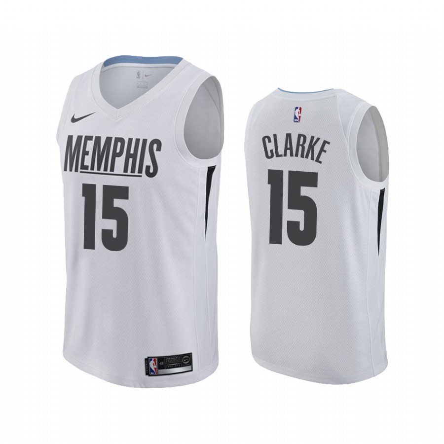 Brandon Clarke MLK Day Grizzlies Honor King Jersey White