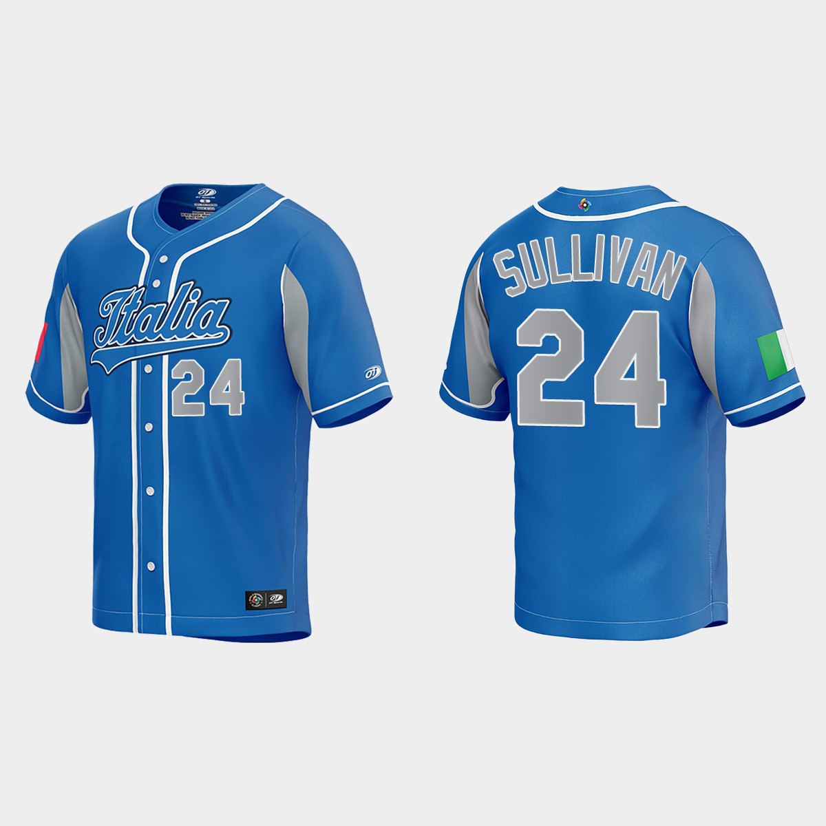 Brett Sullivan Italy  2023 World  Classic Jersey - Royal