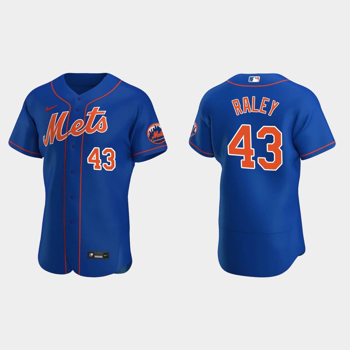 Brooks Raley New York Mets Alternate Jersey - Royal