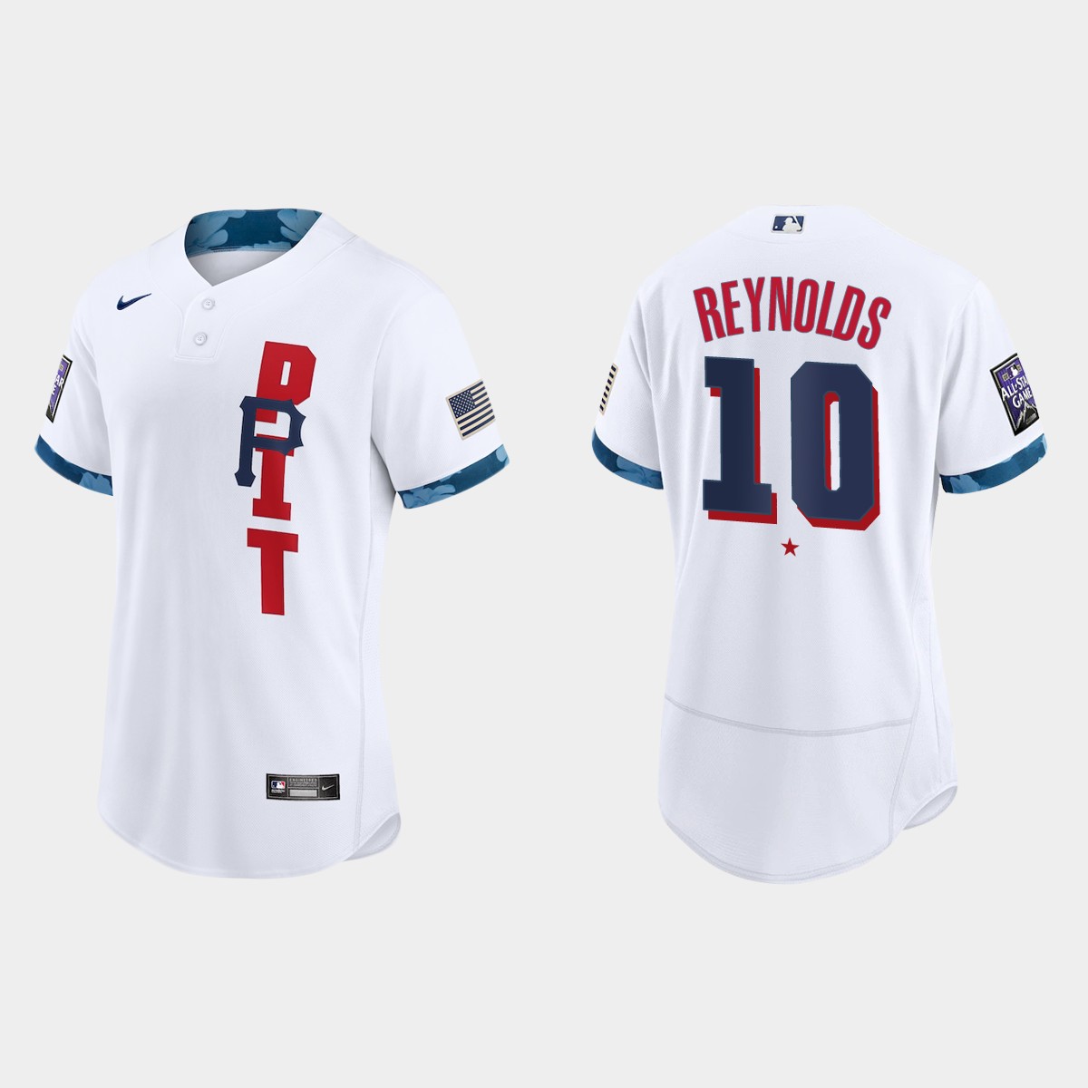 Bryan Reynolds Pittsburgh Pirates 2021 MLB All-Star Game Jersey - White
