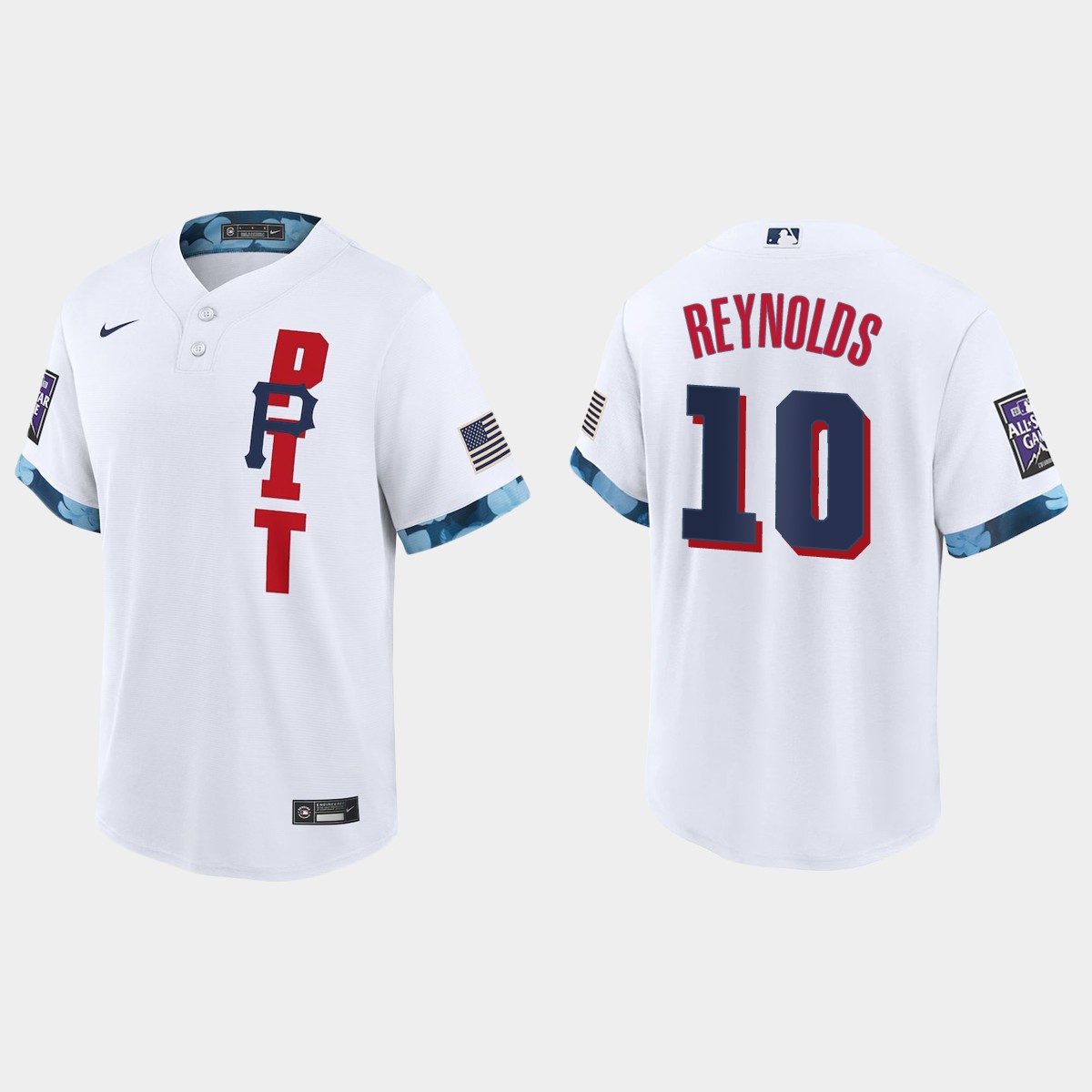 Bryan Reynolds Pittsburgh Pirates 2021 MLB All-Star Game Jersey - White