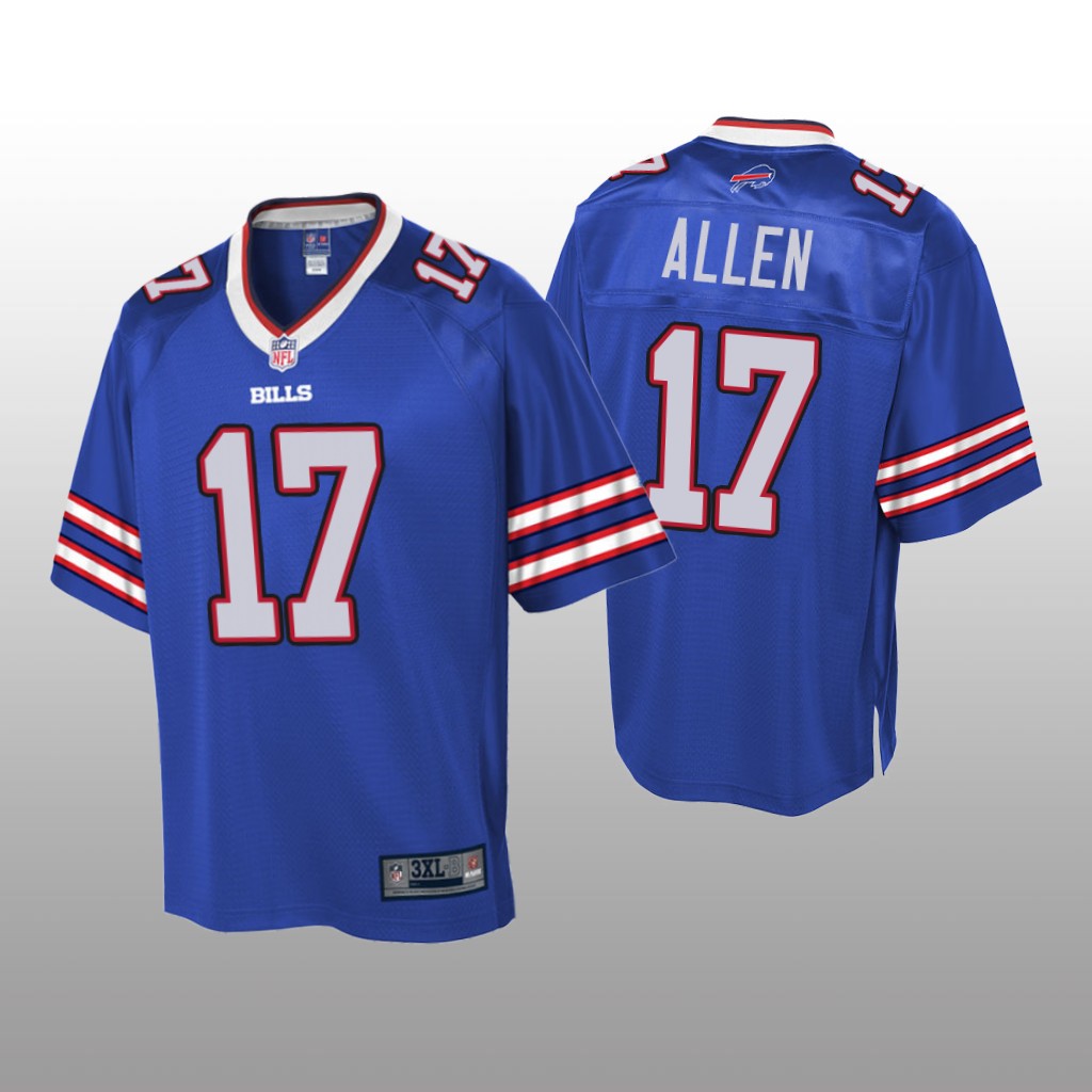 Buffalo Bills #17 Royal Josh Allen Pro Line Jersey - Youth