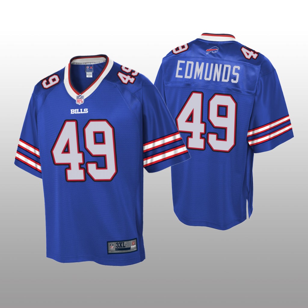 Buffalo Bills #49 Royal Tremaine Edmunds Pro Line Jersey - Youth