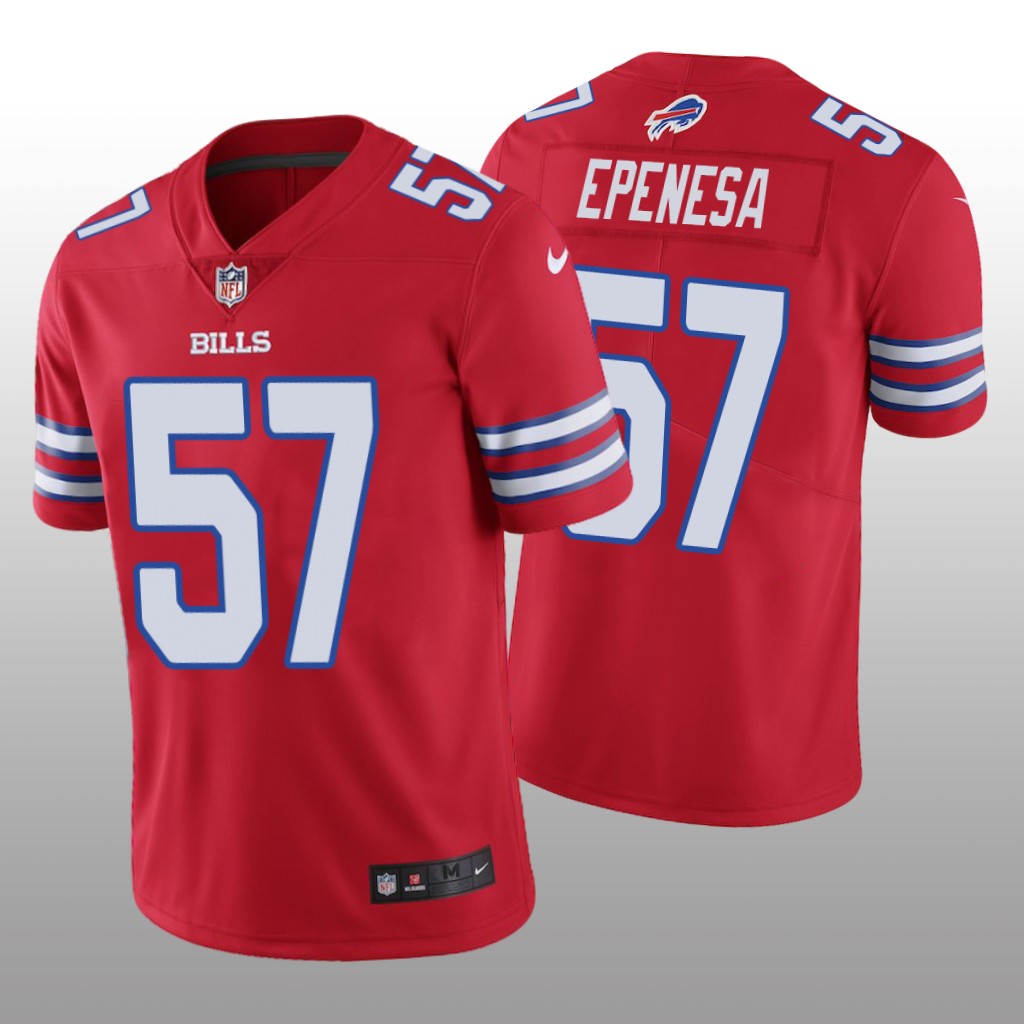 Buffalo Bills A.J. Epenesa Red Jersey Color Rush Limited - Men's