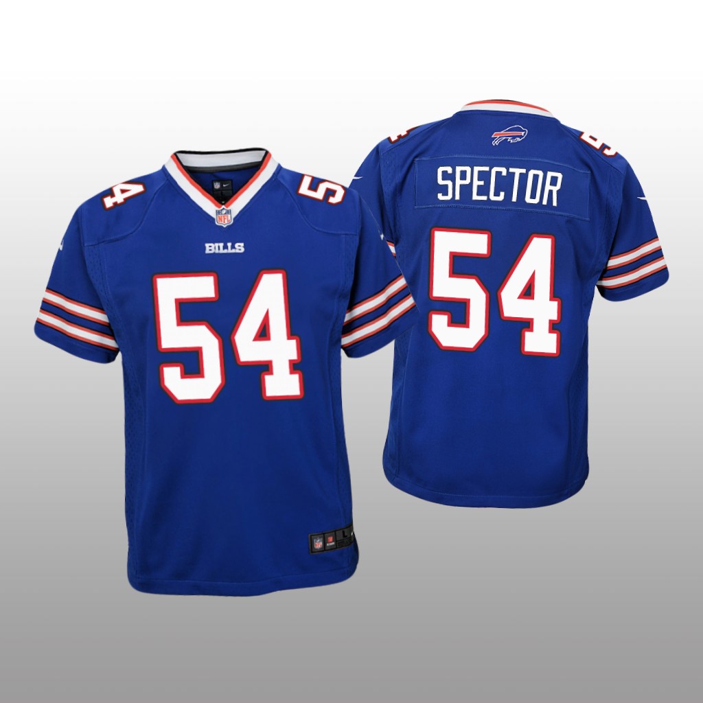 Buffalo Bills Baylon Spector Royal Jersey Game - Youth