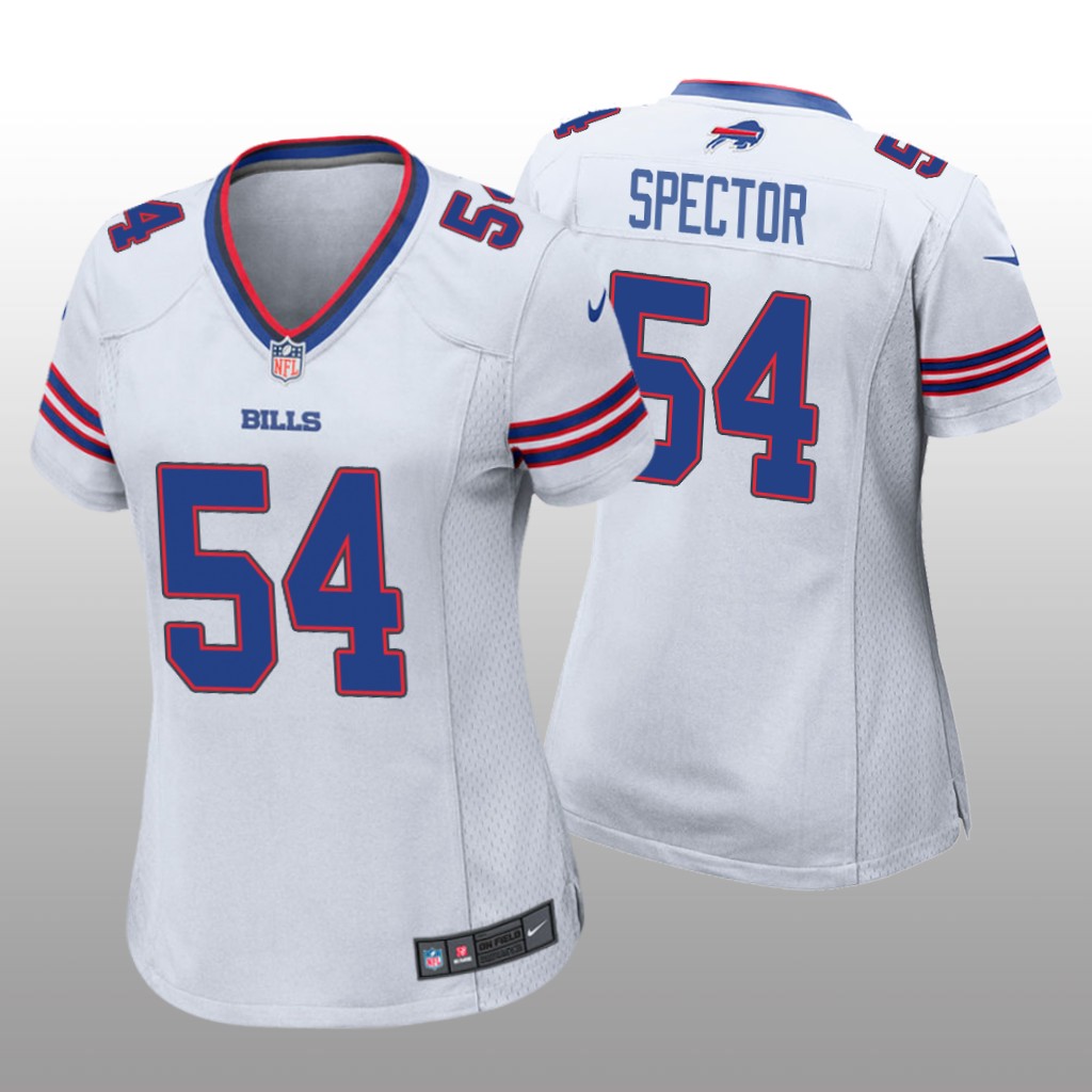 Buffalo Bills Baylon Spector White Jersey Game - Women's