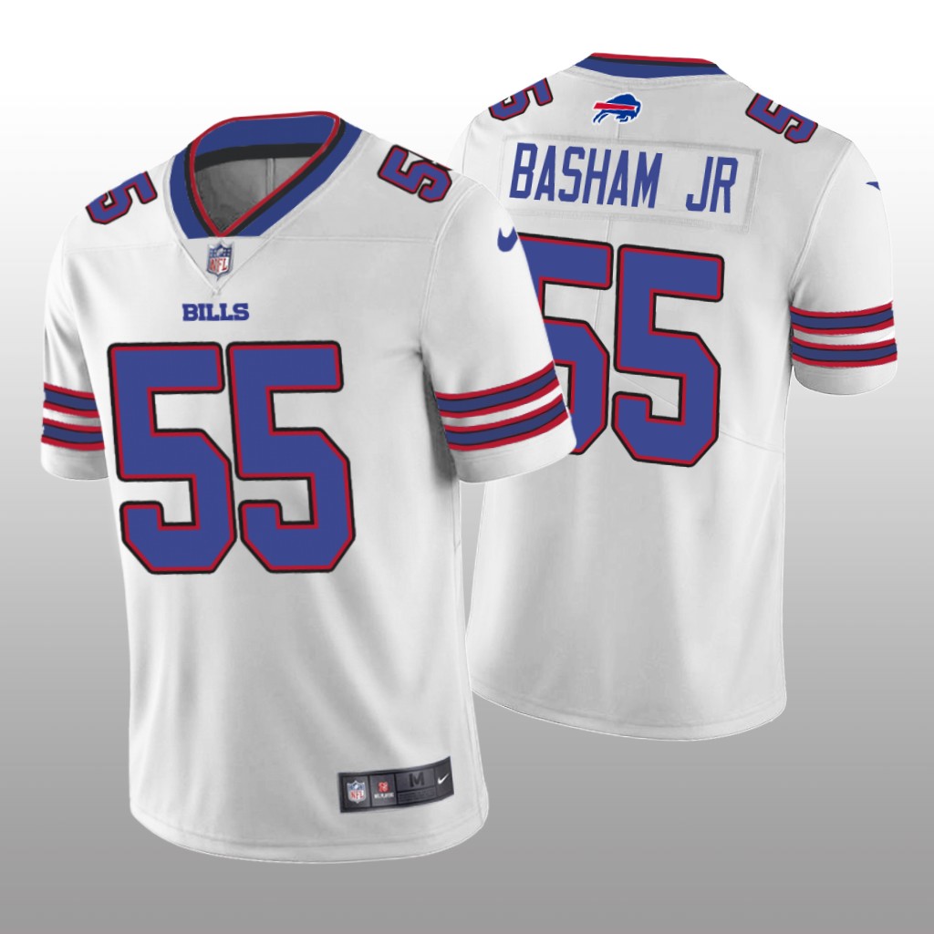 Buffalo Bills Carlos Basham Jr. White Jersey Vapor Limited Vapor Limited - Men's