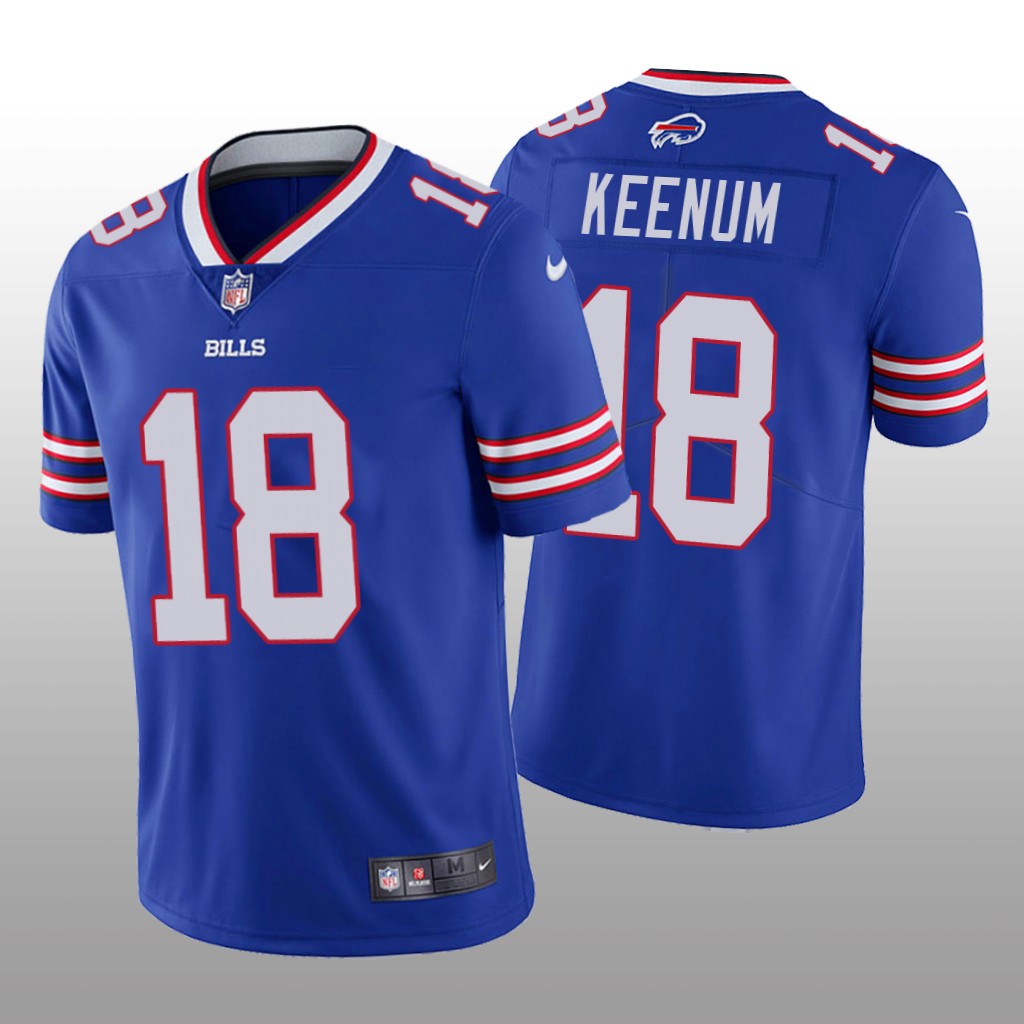 Buffalo Bills Case Keenum Royal Jersey Vapor Limited Men's
