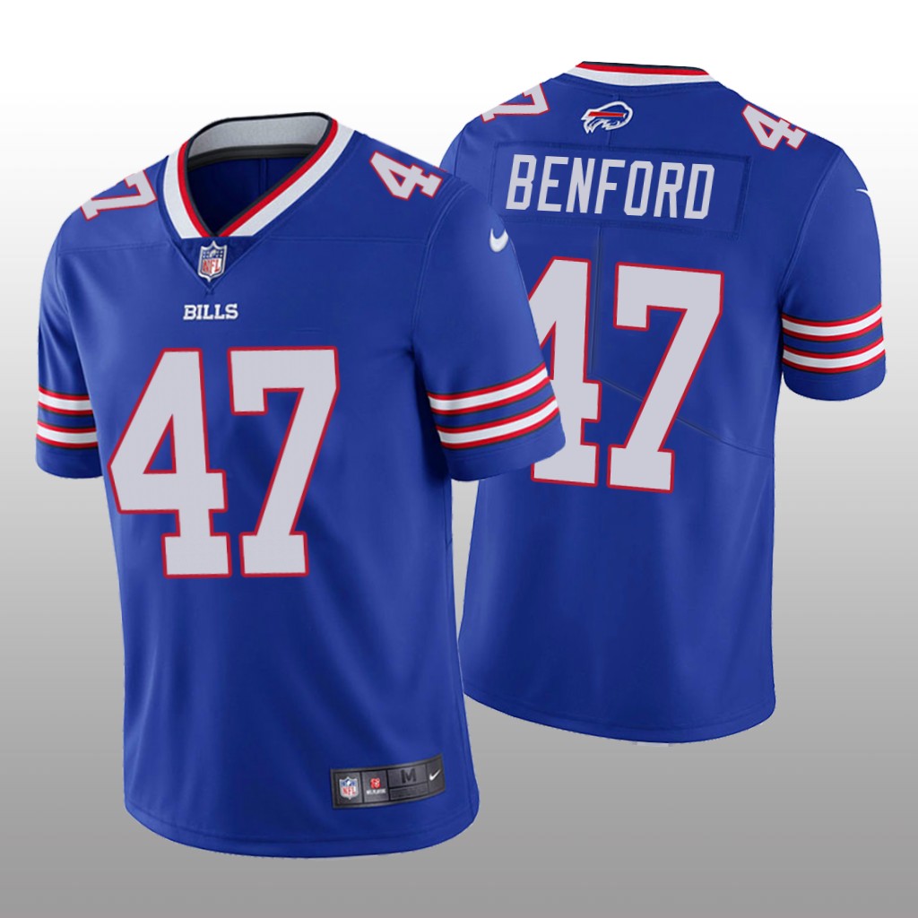 Buffalo Bills Christian Benford Royal Jersey Vapor Limited - Men's