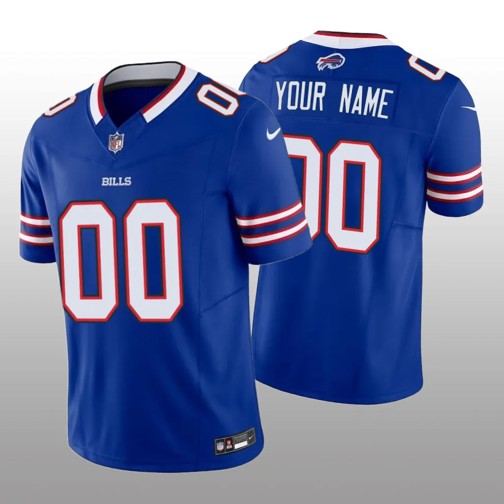Buffalo Bills Custom Royal Jersey Vapor F.U.S.E. Limited Men's