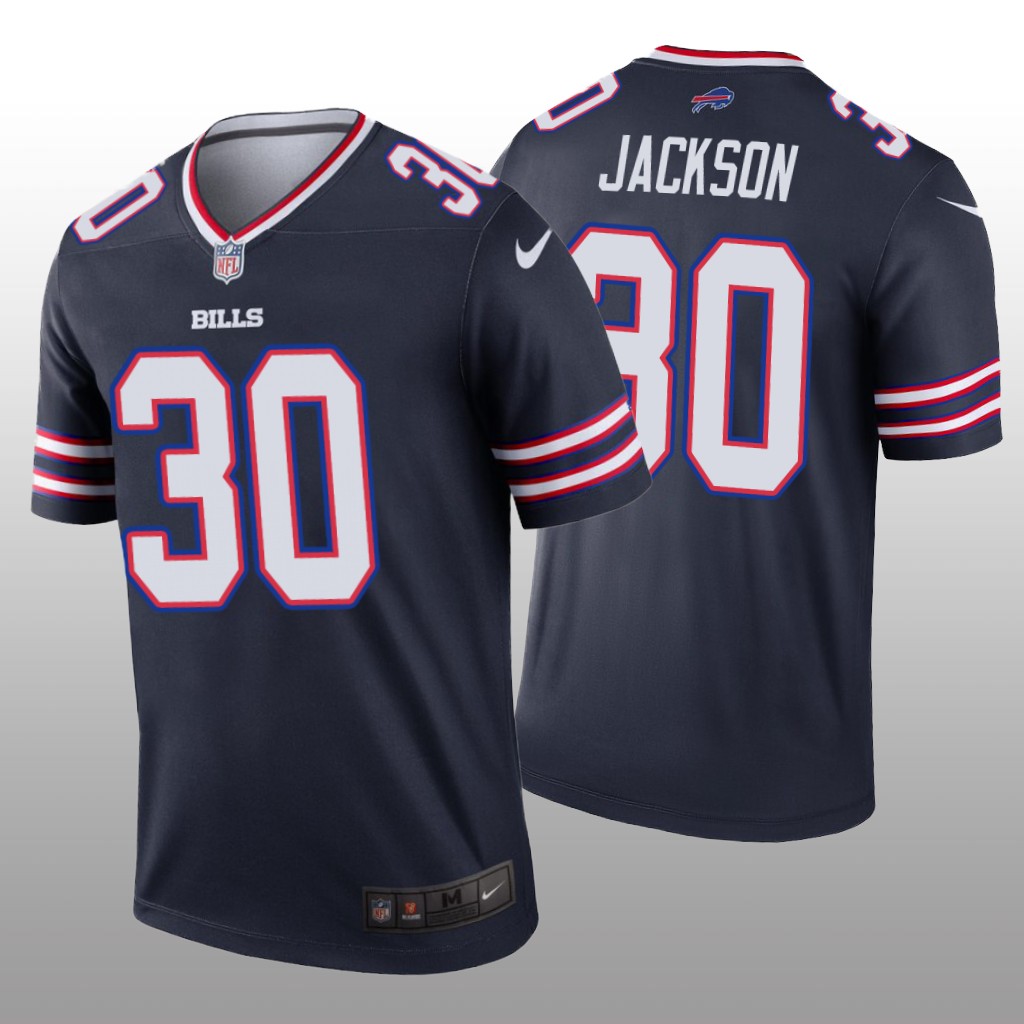Buffalo Bills Dane Jackson Navy Jersey Inverted Legend - Men's