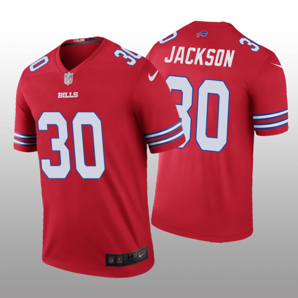 Buffalo Bills Dane Jackson Red Jersey Color Rush Legend - Men's