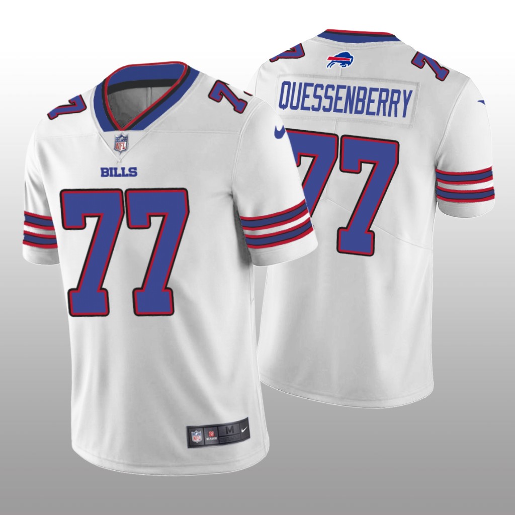 Buffalo Bills David Quessenberry White Jersey Vapor Limited Vapor Limited - Men's