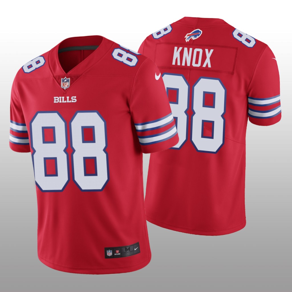 Buffalo Bills Dawson Knox Red Jersey Vapor Limited - Men's