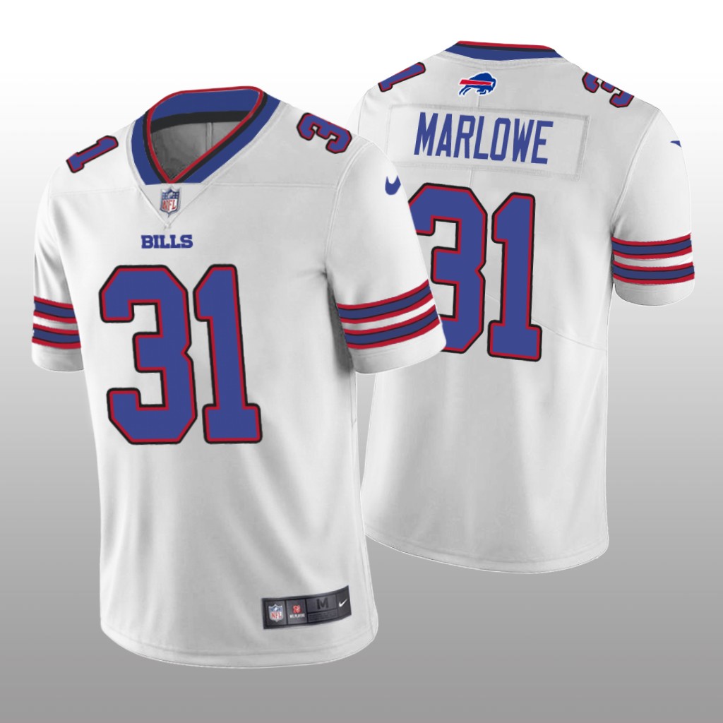 Buffalo Bills Dean Marlowe White Jersey Vapor Limited - Men's