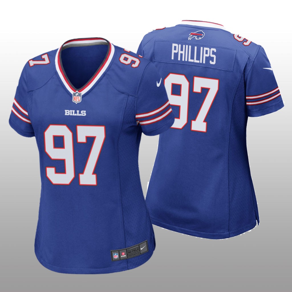 Buffalo Bills Jordan Phillips Royal Jersey Game - Women's