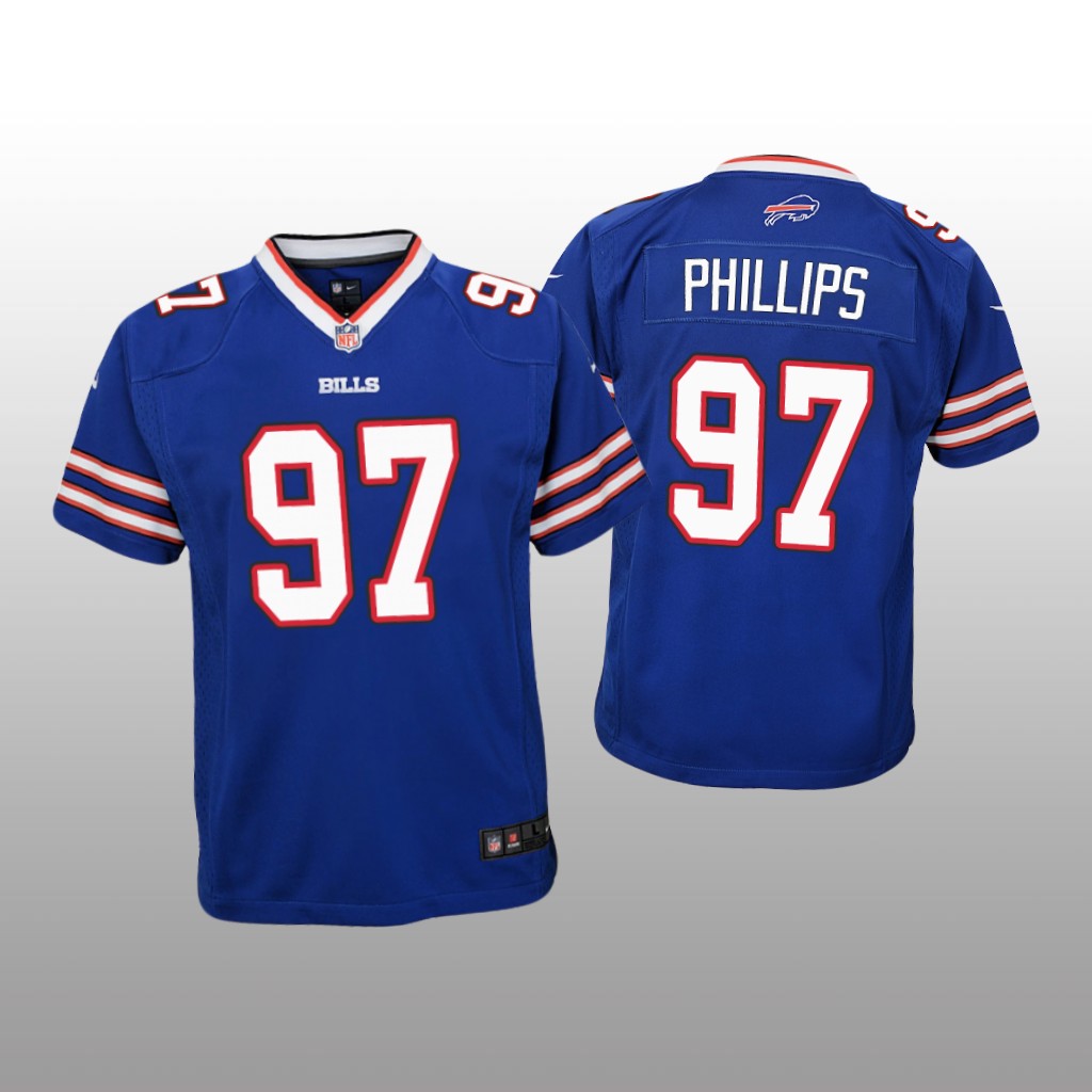 Buffalo Bills Jordan Phillips Royal Jersey Game - Youth