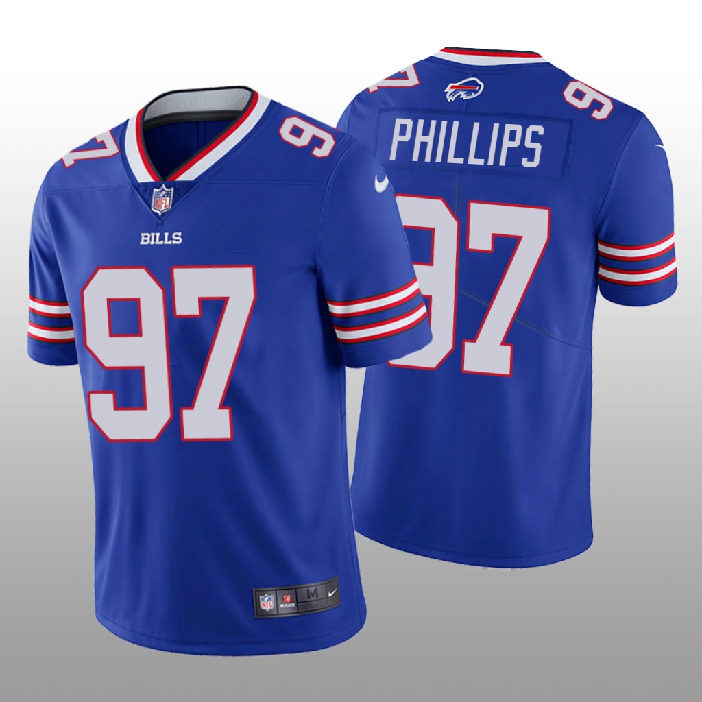 Buffalo Bills Jordan Phillips Royal Jersey Vapor Limited Men's