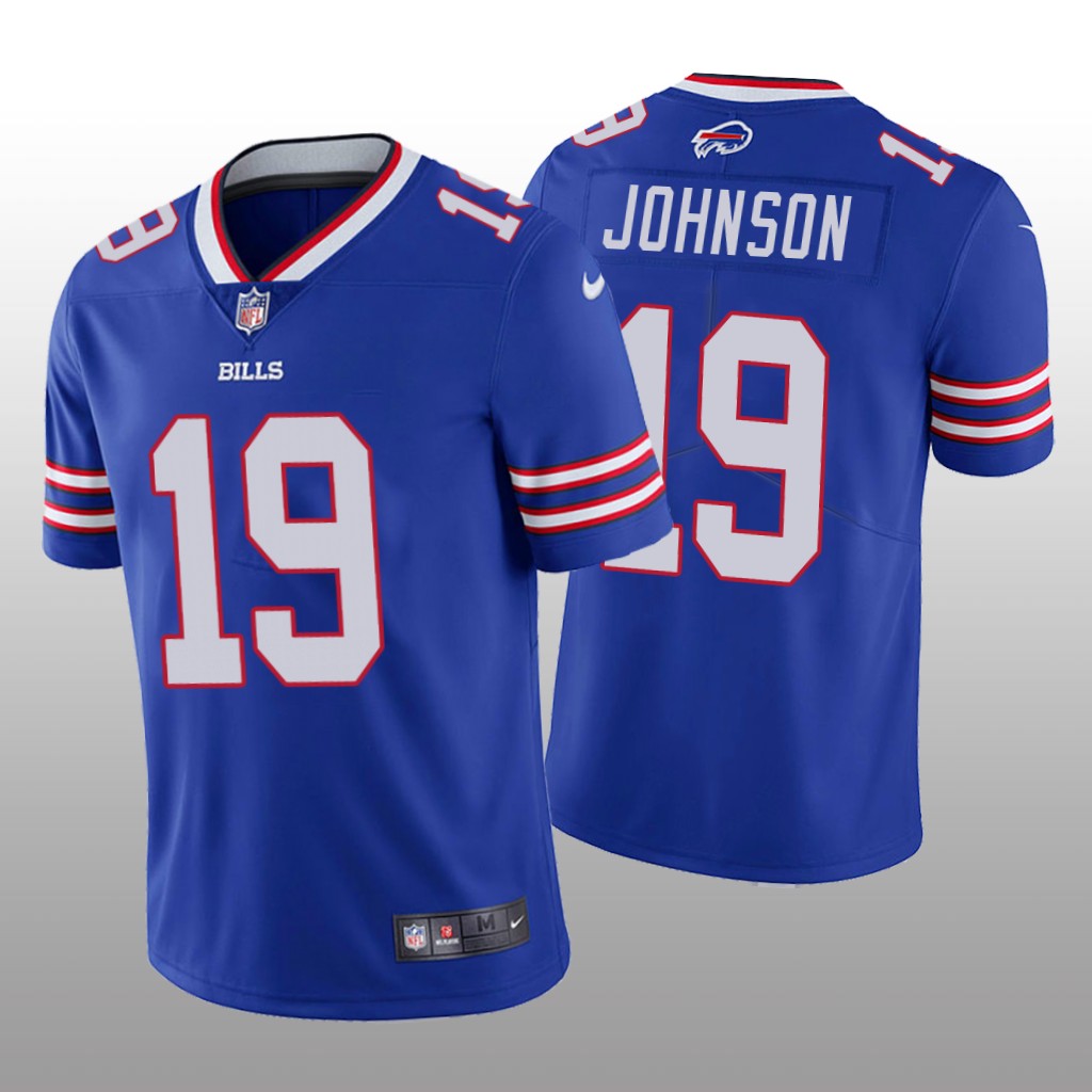 Buffalo Bills KeeSean Johnson Royal Jersey Vapor Limited - Men's