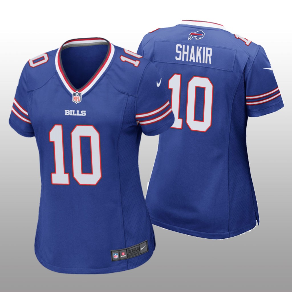 Buffalo Bills Khalil Shakir Royal Jersey Game - Women's
