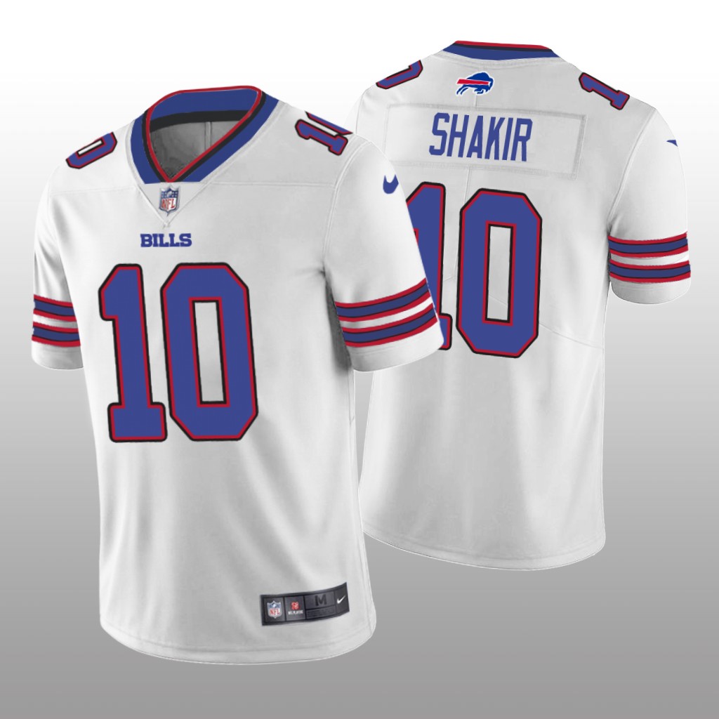 Buffalo Bills Khalil Shakir White Jersey Vapor Limited - Men's