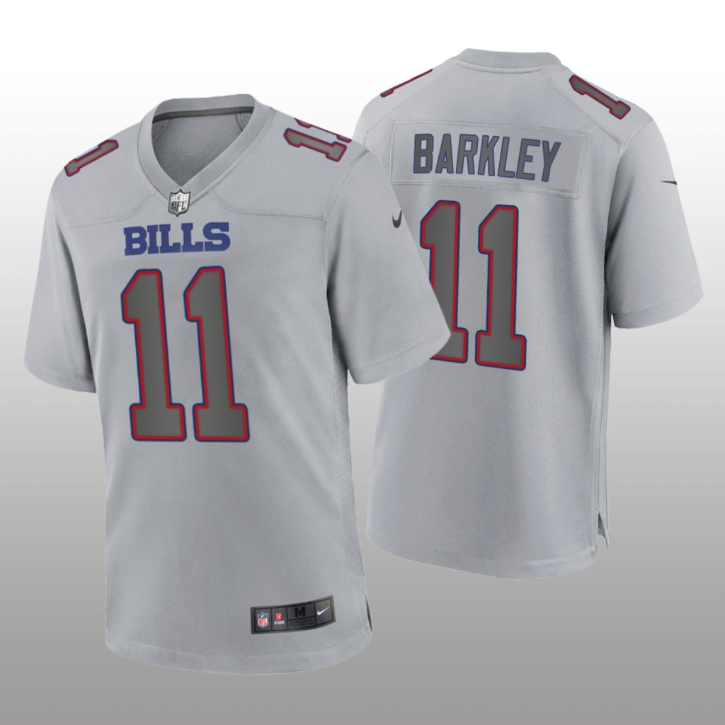 Buffalo Bills Matt Barkley Gray Jersey Atmosphere Fashion Game - Men's