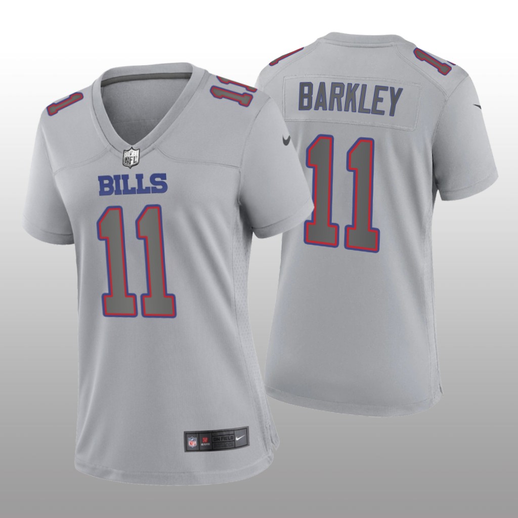 Buffalo Bills Matt Barkley Gray Jersey Atmosphere Fashion Game - Women's