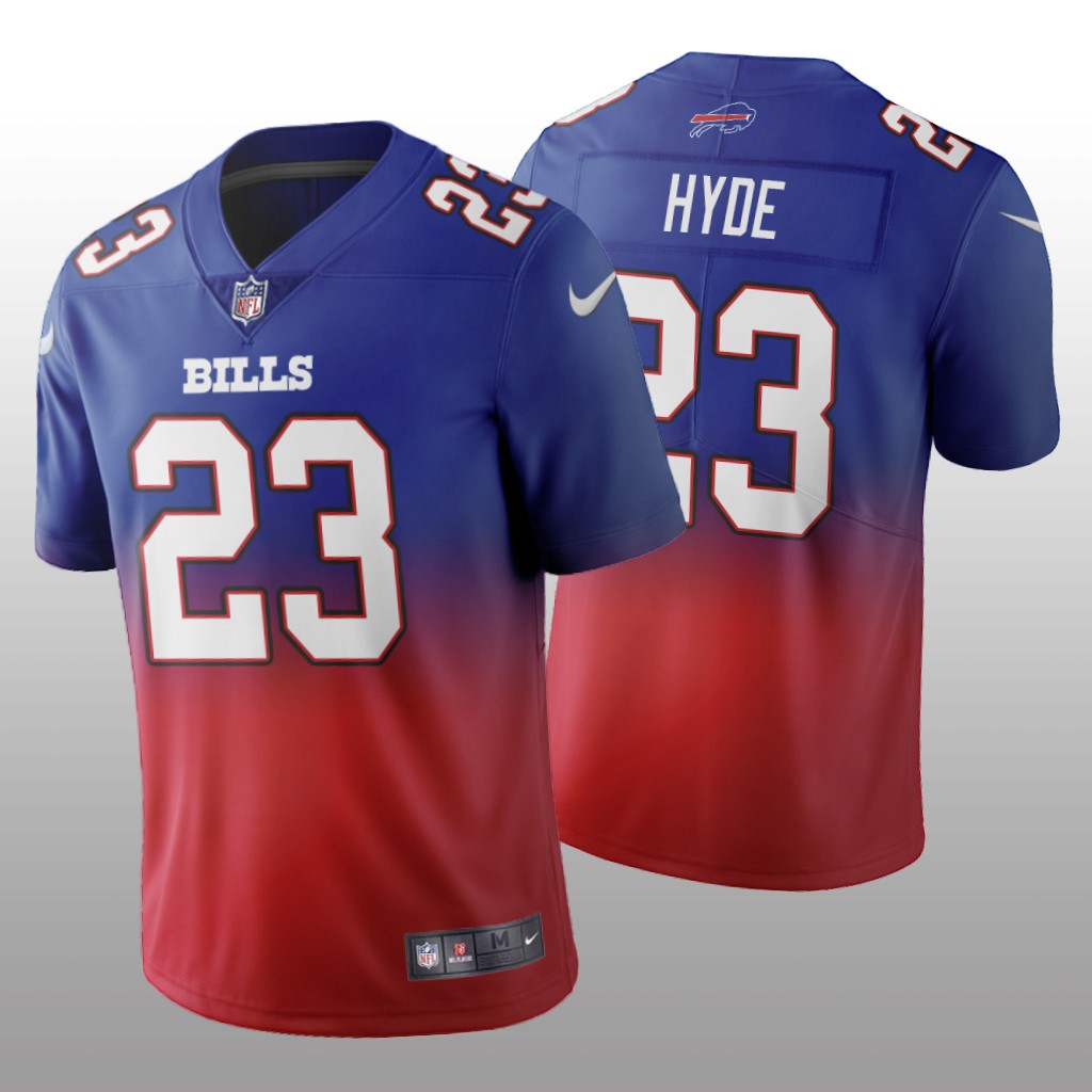 Buffalo Bills Micah Hyde Royal Gradient Jersey Color Crash - Men's