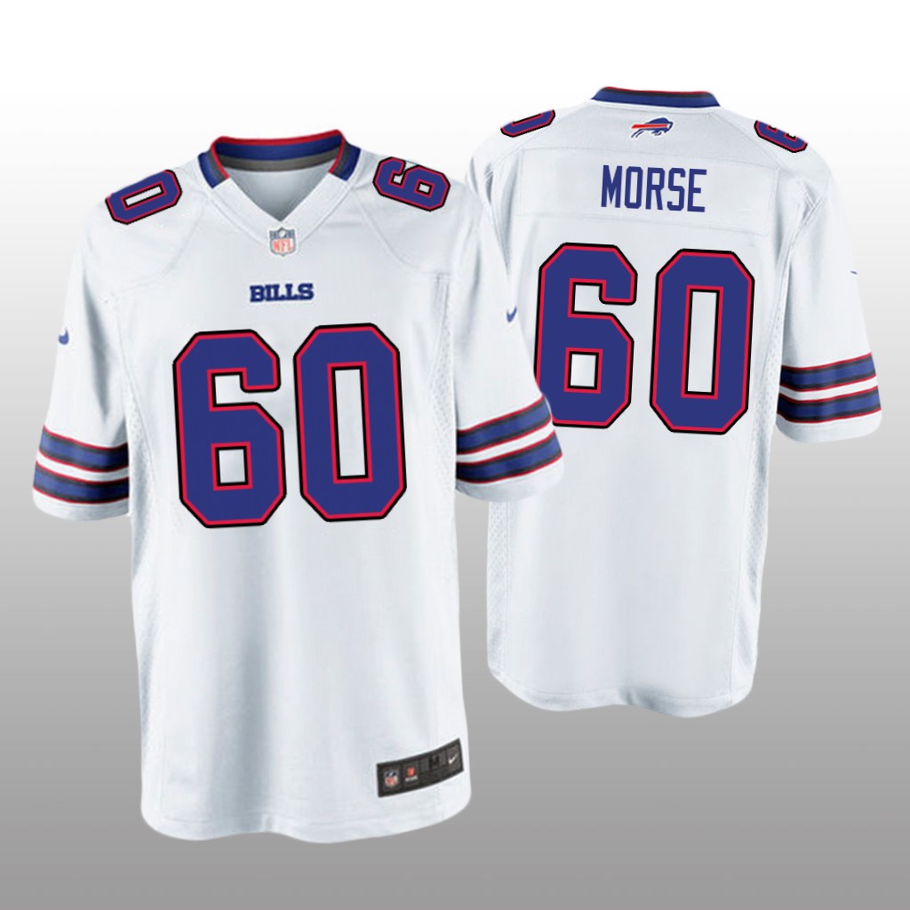 Buffalo Bills Mitch Morse White Jersey Game - Men's
