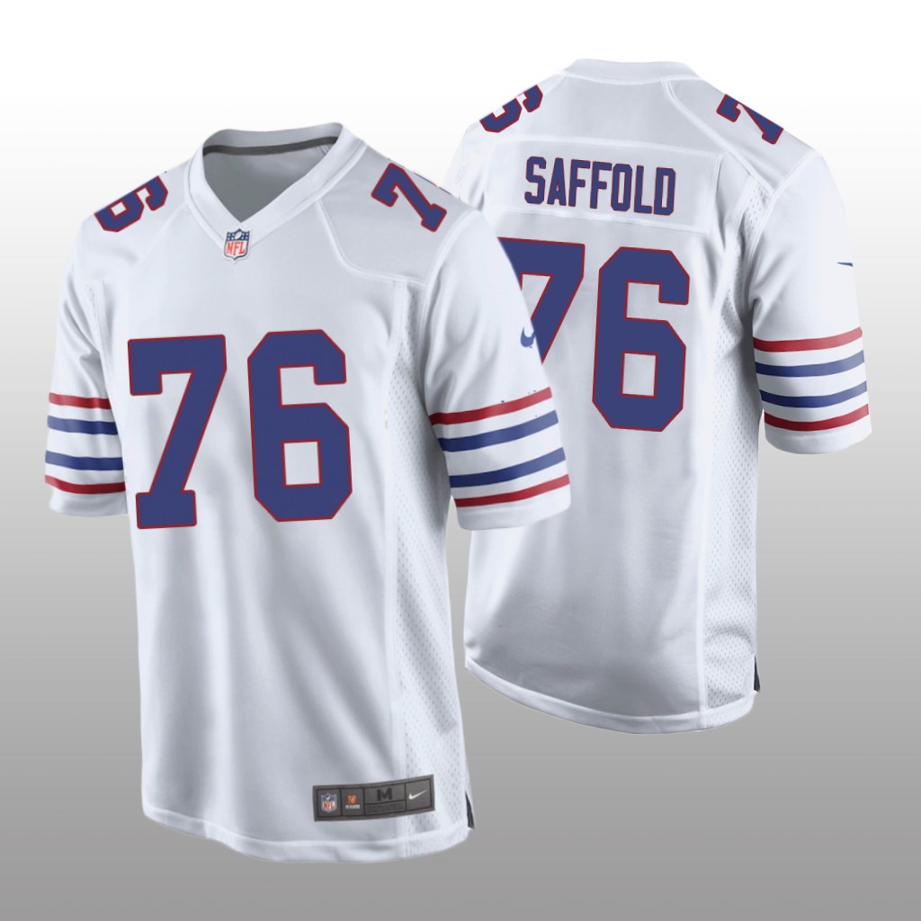 Buffalo Bills Rodger Saffold White Jersey Alternate Game - Men's