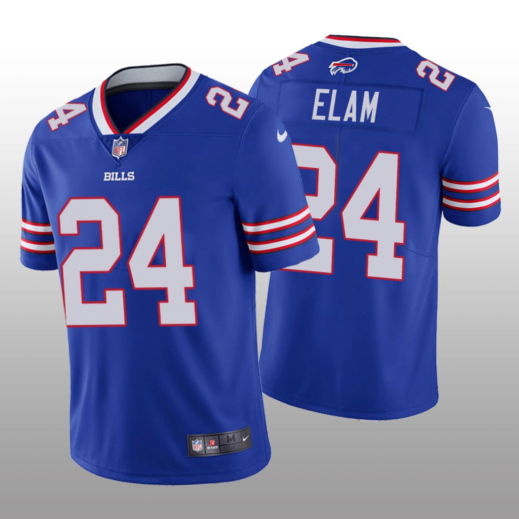 Buffalo Bills Royal 2022 NFL Draft Vapor Limited Kaiir Elam Jersey