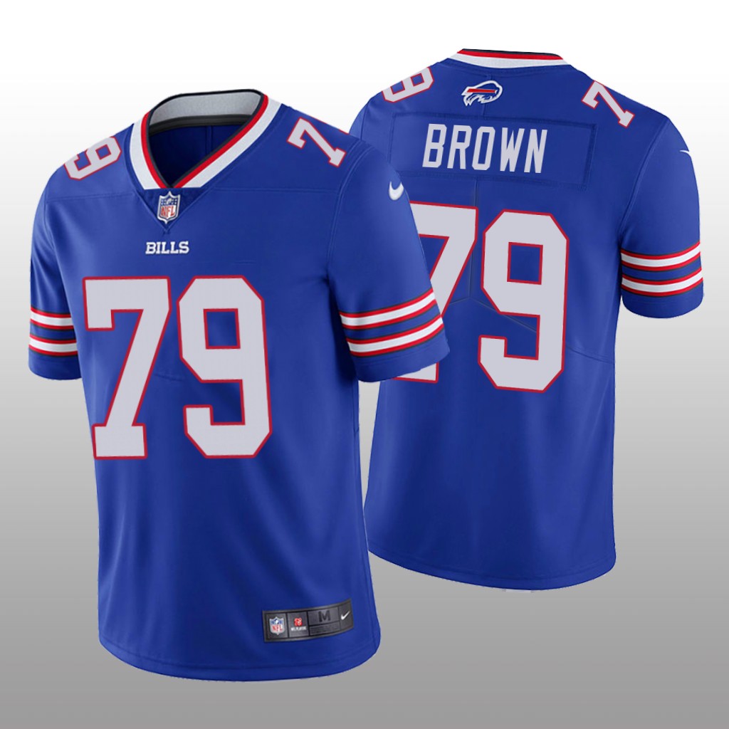 Buffalo Bills Spencer Brown Royal Jersey Vapor Limited - Men's