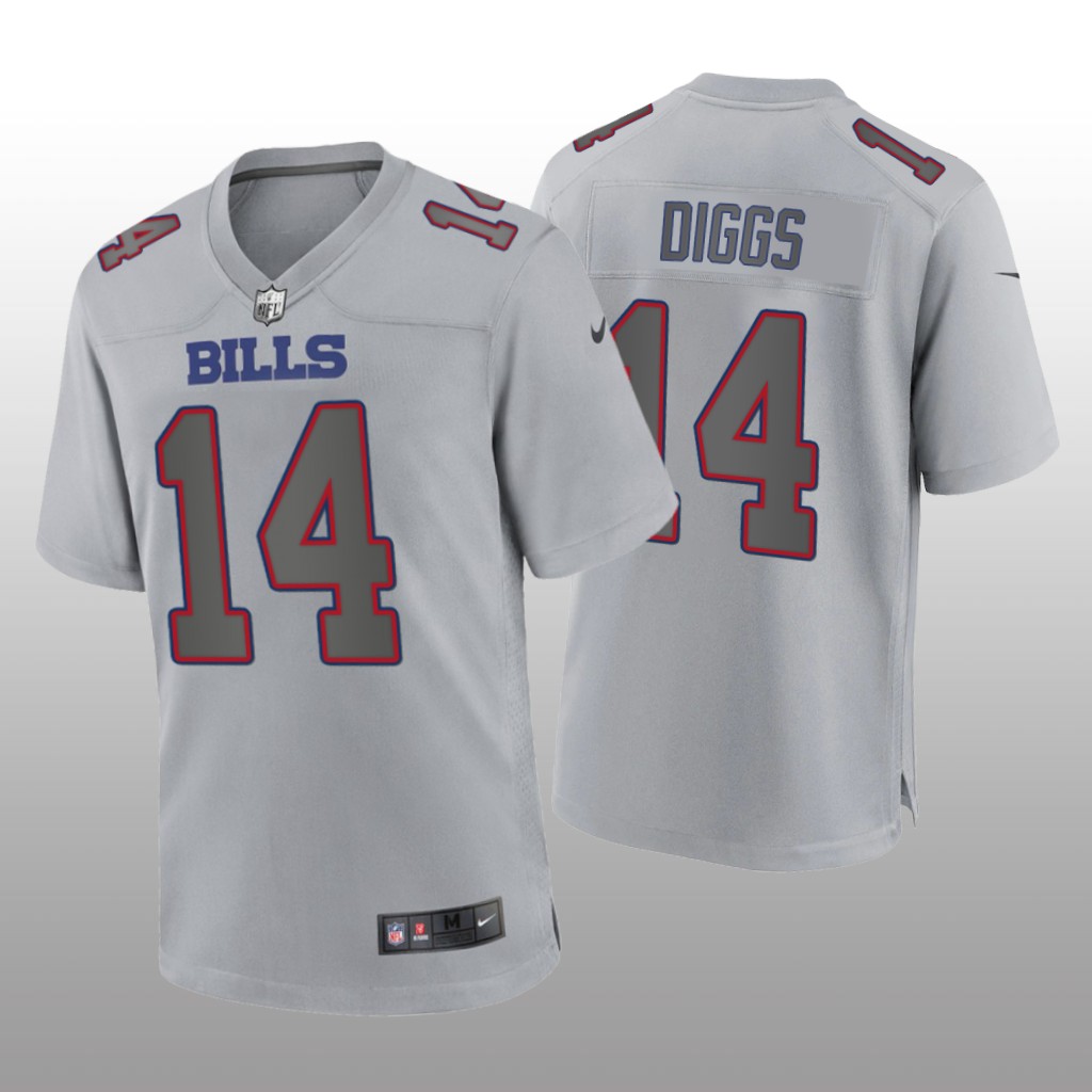 Buffalo Bills Stefon Diggs Gray Jersey Atmosphere Fashion Game - Men's