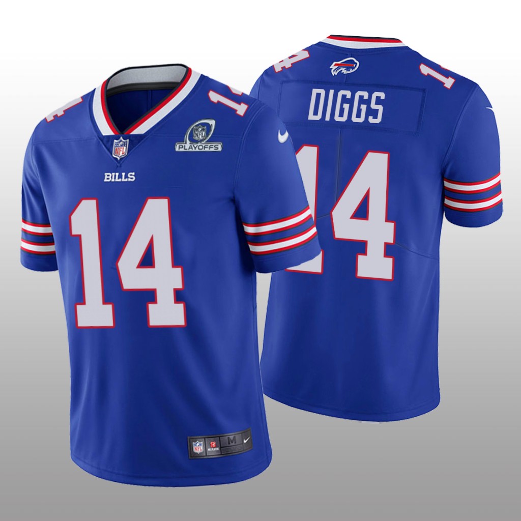 Buffalo Bills Stefon Diggs Royal Jersey 2020 NFL Playoffs - Men's