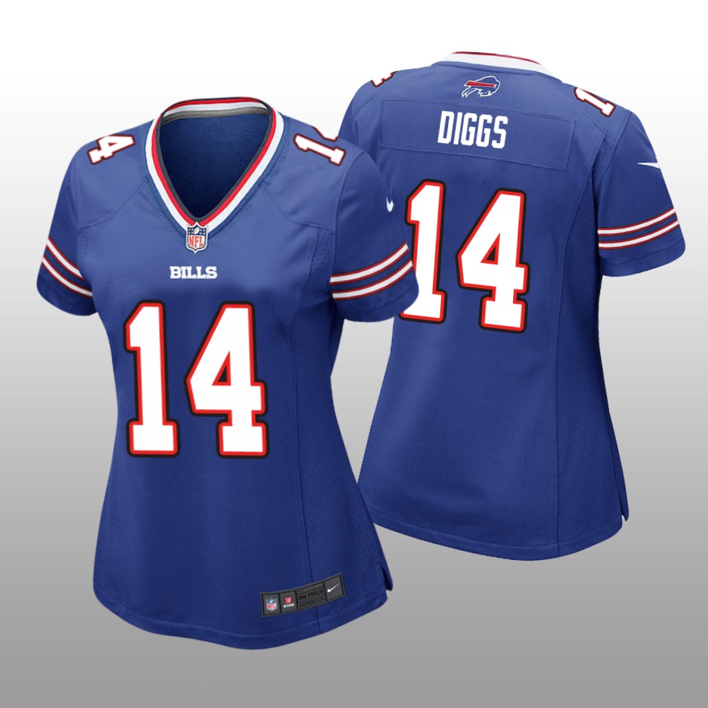 Buffalo Bills Stefon Diggs Royal Jersey Game - Women's