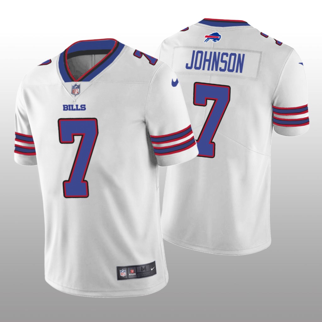 Buffalo Bills Taron Johnson White Jersey Vapor Limited Vapor Limited - Men's