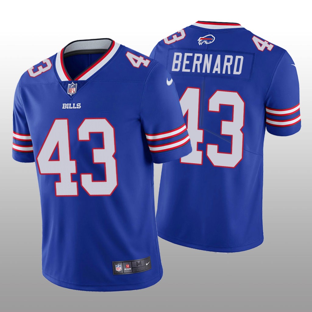 Buffalo Bills Terrel Bernard Royal Jersey Vapor Limited - Men's