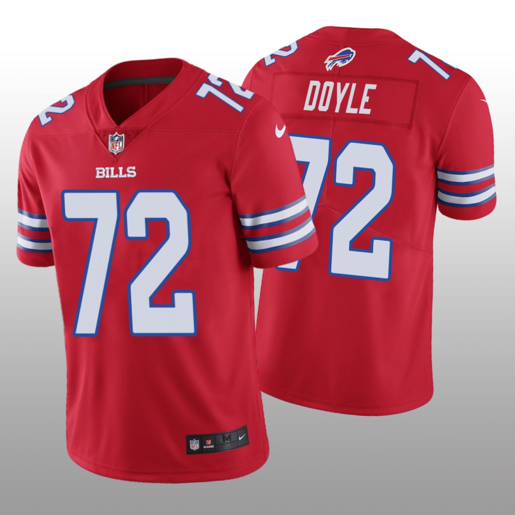 Buffalo Bills Tommy Doyle Red Jersey Color Rush Limited - Men's